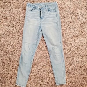 American Eagle high rise jeans